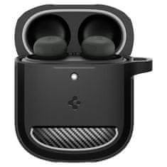 Spigen Rugged Armor, matte black - Google Pixel Buds Pro 2/Pro