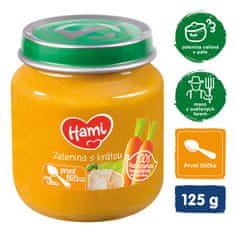 Hami Zelenina s morčacím mäsom (125 g) - mäsovo-zeleninový príkrm