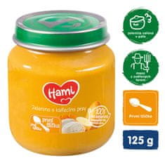 Hami Zelenina s kuracím mäsom (125 g) - mäsovo-zeleninový príkrm