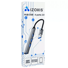 Izoxis USB HUB 1xport 3.0 + 3xport 2.0 23316