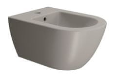 Gsi PURA bidet závesný, 36x55cm, tortora mat 8865105 - GSI