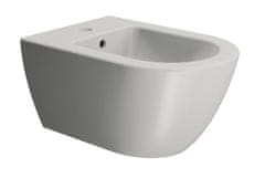 Gsi PURA bidet závesný, 36x55cm, cenere mat 8865117 - GSI