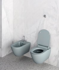 Gsi PURA bidet závesný, 36x55cm, ghiaccio mat 8865115 - GSI