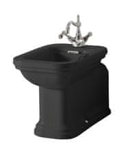 KERASAN WALDORF bidet stojaci 37x65cm, čierna mat 4120K7 - Kerasan