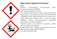 Areon Osviežovač vzduchu Mon – vôňa Apple & Cinnamon