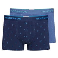 Henderson Pánske boxerky + Nadkolienky Gatta Calzino Strech, tmavo modrá, XL