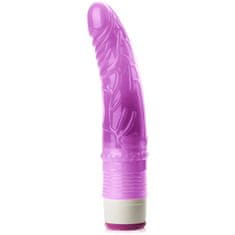 XSARA Vibrátor g-spot - ohebné realistické dildo s vibracemi - 79619395