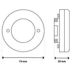 LUMILED LED žiarovka GX53 8W = 60W 720lm 4000K Neutrálna biela 120°