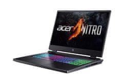 Acer Herní notebook 17,3 Nitro 17/AN17-42-R0NU/R7-8845HS/17,3&apos;&apos;/QHD/32GB/1TB SSD/RTX 4070/W11H/Black/2R (NH.QP9EC.001)