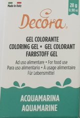 Decora Gélová farba akvamarín 28 g