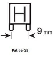 ACA Závesné svietidlo POLYGÓN max. 6x25W/G9/230V/IP20