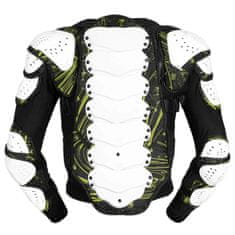 TXR Chránič tela Armor čierno-bielo-fluo žltý XL