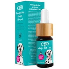 Zelená krajina CBD konopný olej pre psov 10%, 10 ml