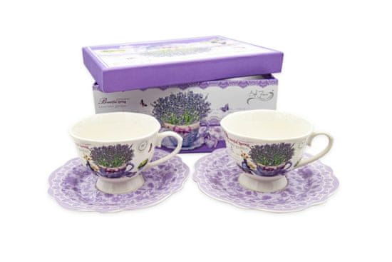 Šapo 220ml porcelán sada 2ks LEVANDUĽA