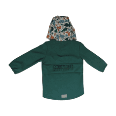 MOONRISE Fashion Detská softshell bunda never give up - stones forest green, 110