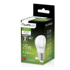 LUMILED 6x LED žiarovka E27 P40 2,5W = 25W 249lm 4000K Neutrálna biela 120°