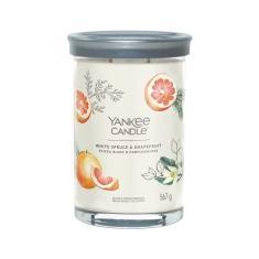 Yankee Candle Yankee Candle vonná sviečka Signature large candle Tumbler White Spruce &amp; Grapefruit 567g