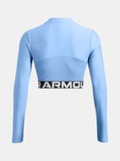 Under Armour Dámske tričko HeatGear Rib 1/4 Zip LS L