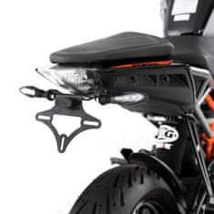 R&G racing držiak evidenčného čísla, KTM Duke 125/200/390 (2022-2023), čierny