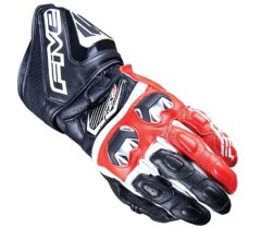 FIVE Rukavice na moto RFX3 black/red vel. M