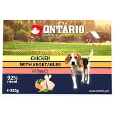 Ontario Vanička kura so zeleninou 320g