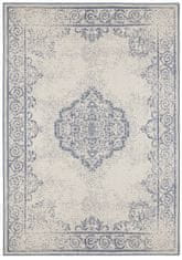 NORTHRUGS Kusový koberec Twin Supreme 103871 Blue / Cream – na von aj na doma 80x150