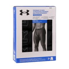 Under Armour 3PACK pánske boxerky čierne (1383886 001) - veľkosť L