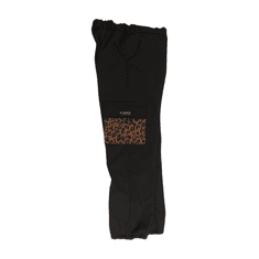 MOONRISE Fashion Softshellové nohavice - leopard brown/black s vreckom, 110