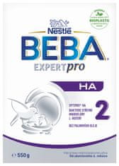 BEBA EXPERTpro HA 2, pokračovací mléčná kojenecká výživa, 550 g