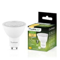 LUMILED 10x LED žiarovka GU10 6W = 50W 580lm 3000K Teplá biela NASTAVITEĽNÁ 24° 36° 60°