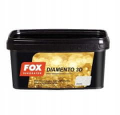 Atlas Dekoratívna farba Fox Diamento 1 l 3D biela