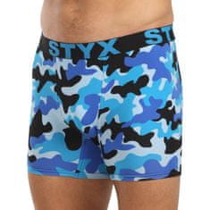 Styx 3PACK pánske boxerky long art športová guma viacfarebné (3UN15780) - veľkosť XXL