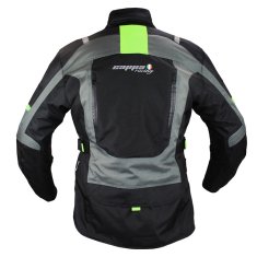 Cappa Racing Bunda moto pánska FIORANO čierna / zelená 5XL