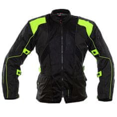 Cappa Racing Bunda moto UNISEX ROAD textilná čierna / zelená M