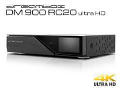 Dreambox satelitný prijímač DM900 RC20 UHD 1x Triple S2X Multistream