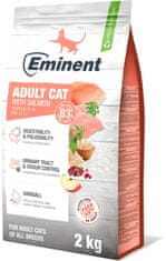 Eminent Prémiové krmivo pre mačky CAT adult LOSOS 2kg