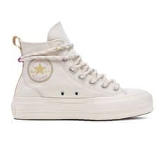 Converse Trampky biela 39 EU Chuck Taylor All Star Lift Platform Jacquard Dámské