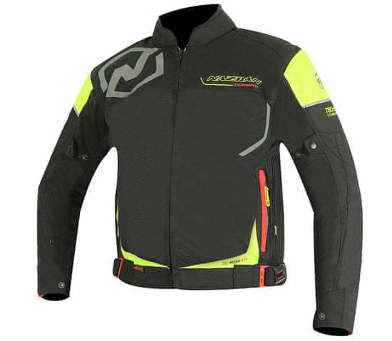 NAZRAN Bunda na moto California 2.0 black/fluo Tech-air compatible