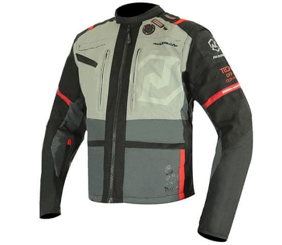 NAZRAN Bunda na moto Cavell Dakar black/grey Tech-air compatible