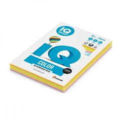  Farebný papier IQ color 4x50 mix neónové farby, A4, 80g