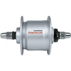 Shimano Nexus DH-C3000-3N-NT náboj - predný 100 mm, 6V, 3 W, 36 dier, strieborný