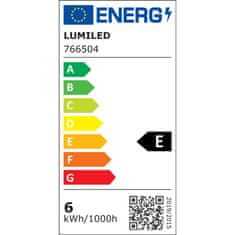 LUMILED 10x LED žiarovka GU10 6W = 50W 580lm 6500K Studená biela NASTAVITEĽNÁ 24° 36° 60°