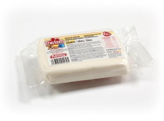 Kelmy Fondant - poťahovacia hmota 250 g – biela