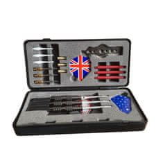 Master šípky Black and Silver v darčekovej krabičke 3ks - softip-steel 16g set