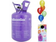 Balloongaz hélium do balóniku sada 50 balóniku v balení