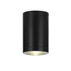 ACA ACA Lighting GU10 vonkajšie okrúhle stropné svietidlo 230V tmavo šedá IP65 GU10 MAX.7W SL7033DG