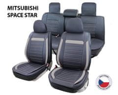 Cappa Autopoťahy Perfetto DL Mitsubishi Space Star čierna/sivá