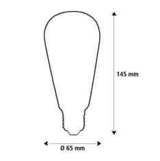 Segula Segula 55275 LED rustika dlhé vlákna zlatá E27 5 W (35 W) 400 Lm 2200 K