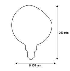 Segula Segula 55030 LED Floating Globe 150 45d dymová šedá E27 6 W (28 W) 230 Lm 1900 K