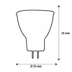 Segula Segula 50616 LED reflektorová žiarovka MR11 GU4 3 W (20 W) 175 Lm 2700 K 24d